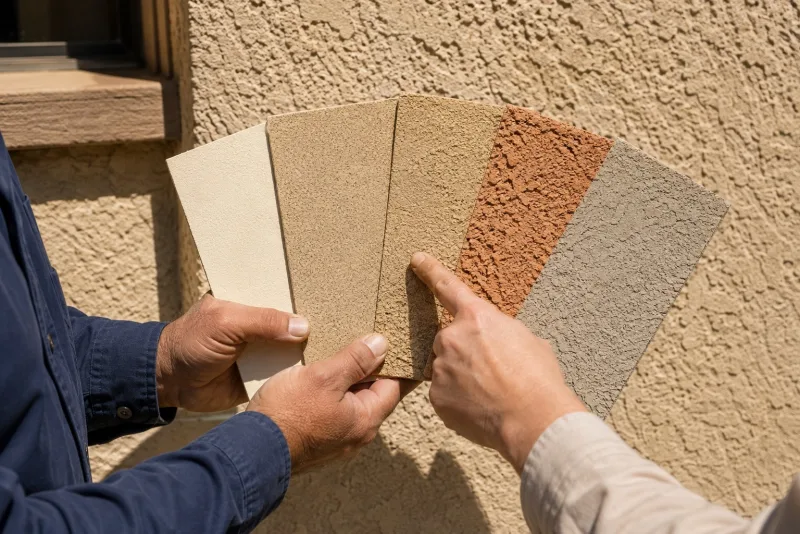 Getting a Stucco Wall Ready to Take a Coating